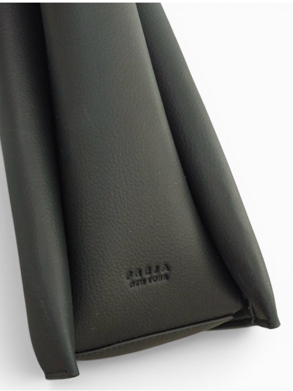 FREJA New York Paloma Tote Black Vegan Leather Work Bag EUC - MSPR $368 - Picture 9 of 12